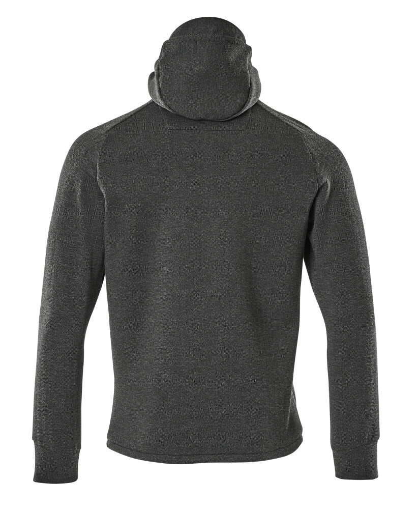 Mascot ADVANCED  Hoodie with half zip 17684 black