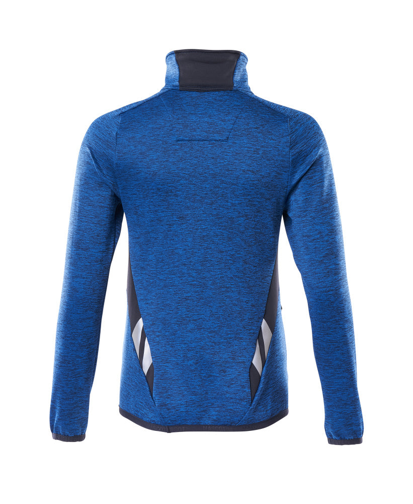 Mascot ACCELERATE  Fleece Jumper with half zip 18053 azure blue/dark navy