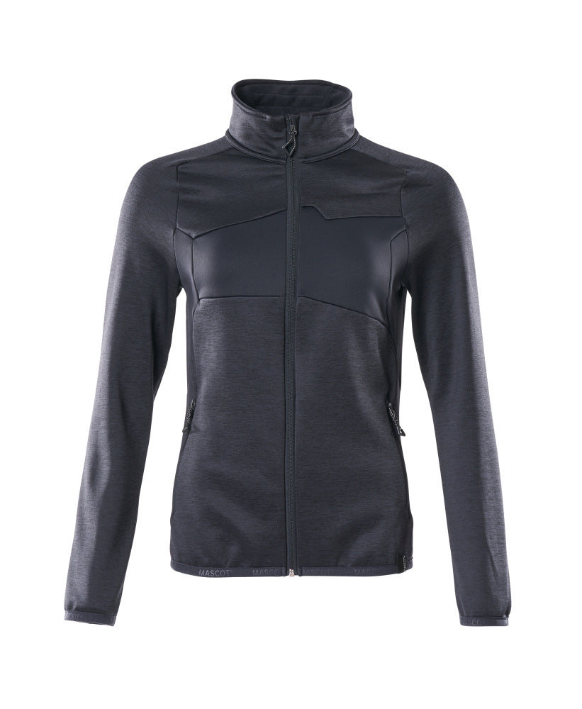 Mascot ACCELERATE  Fleece Jumper with zipper 18153 dark navy