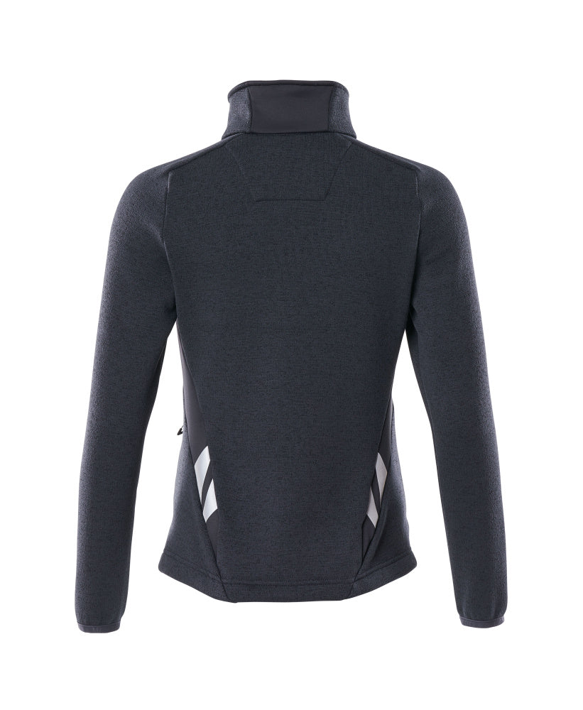 Mascot ACCELERATE  Knitted Jumper with zipper 18155 dark navy