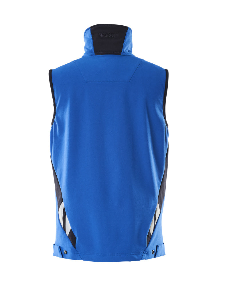 Mascot ACCELERATE  Gilet 18365 azure blue/dark navy