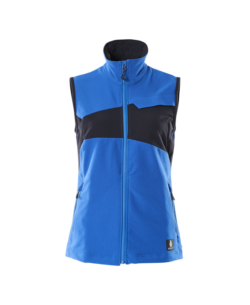 Mascot ACCELERATE  Gilet 18375 azure blue/dark navy