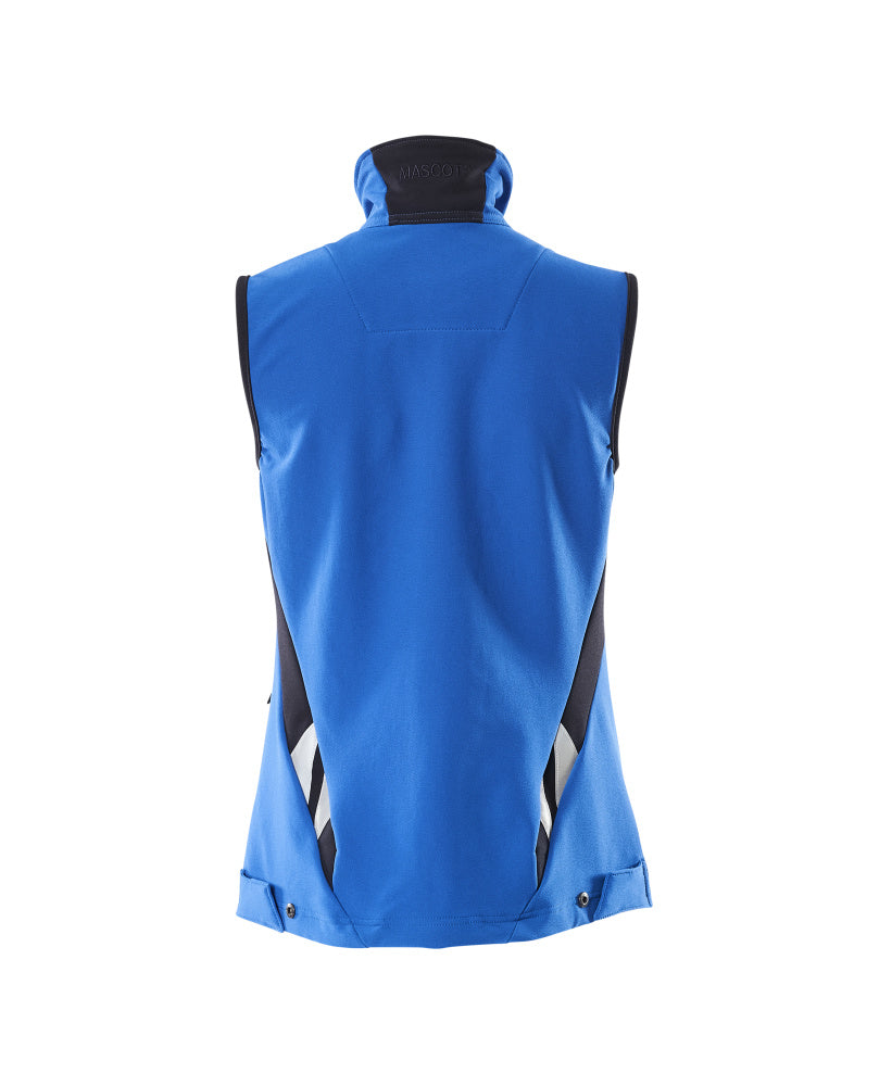 Mascot ACCELERATE  Gilet 18375 azure blue/dark navy