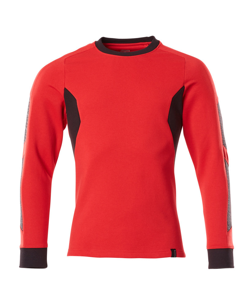 Mascot ACCELERATE  Sweatshirt 18384 traffic red/black