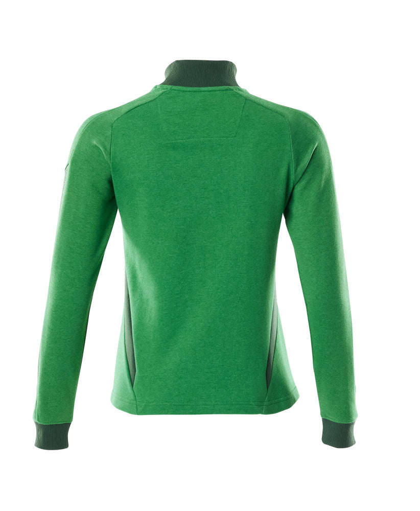 Mascot ACCELERATE  Sweatshirt with zipper 18494 grass green/green