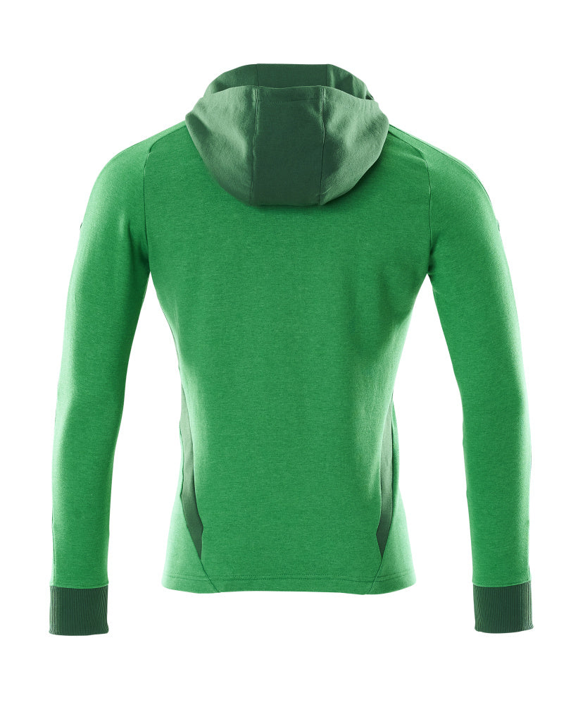 Mascot ACCELERATE  Hoodie with zipper 18584 grass green/green