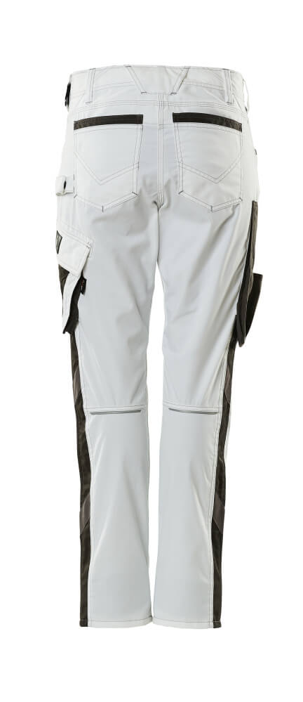 Mascot UNIQUE  Trousers 18678 white/dark anthracite