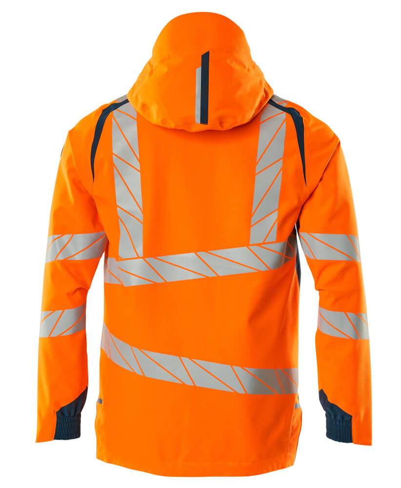 Mascot ACCELERATE SAFE  Outer Shell Jacket 19001 hi-vis orange/dark petroleum