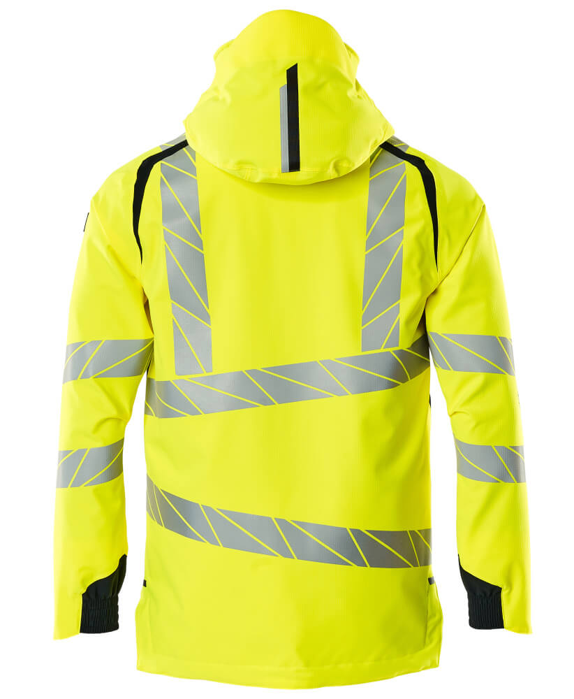 Mascot ACCELERATE SAFE  Outer Shell Jacket 19001 hi-vis yellow/dark navy