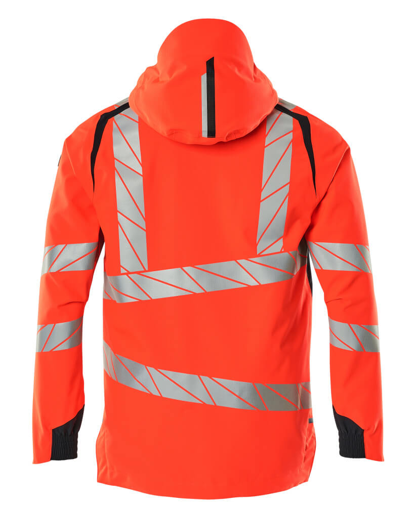 Mascot ACCELERATE SAFE  Outer Shell Jacket 19001 hi-vis red/dark navy