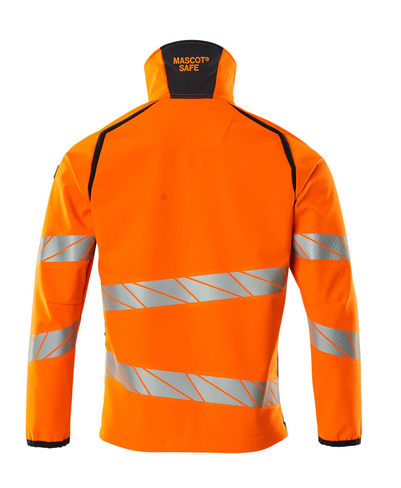 Mascot ACCELERATE SAFE  Softshell Jacket 19002 hi-vis orange/dark navy