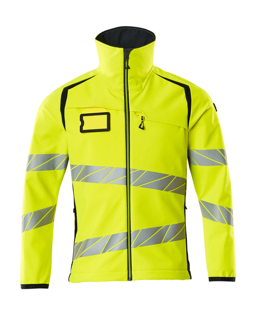 Mascot ACCELERATE SAFE  Softshell Jacket 19002 hi-vis yellow/dark navy