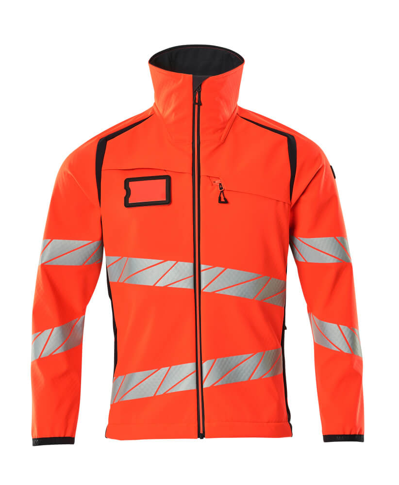 Mascot ACCELERATE SAFE  Softshell Jacket 19002 hi-vis red/dark navy