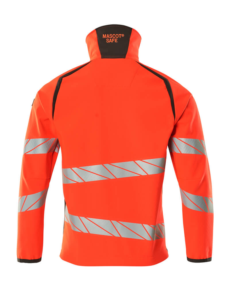 Mascot ACCELERATE SAFE  Softshell Jacket 19002 hi-vis red/dark anthracite