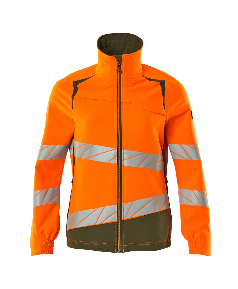 Mascot ACCELERATE SAFE  Jacket 19008 hi-vis orange/moss green