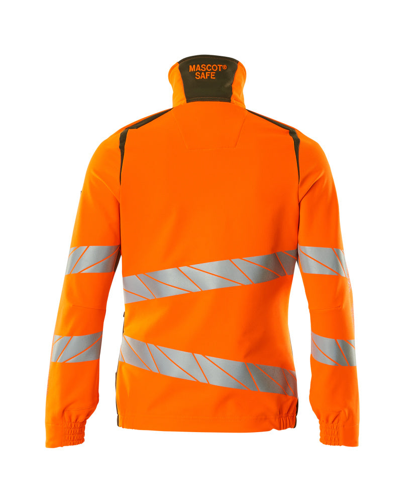 Mascot ACCELERATE SAFE  Jacket 19008 hi-vis orange/moss green