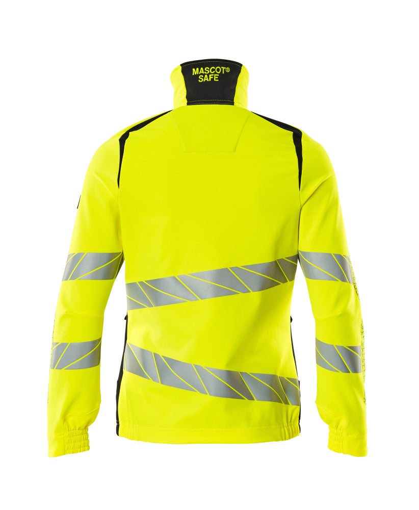 Mascot ACCELERATE SAFE  Jacket 19008 hi-vis yellow/dark navy