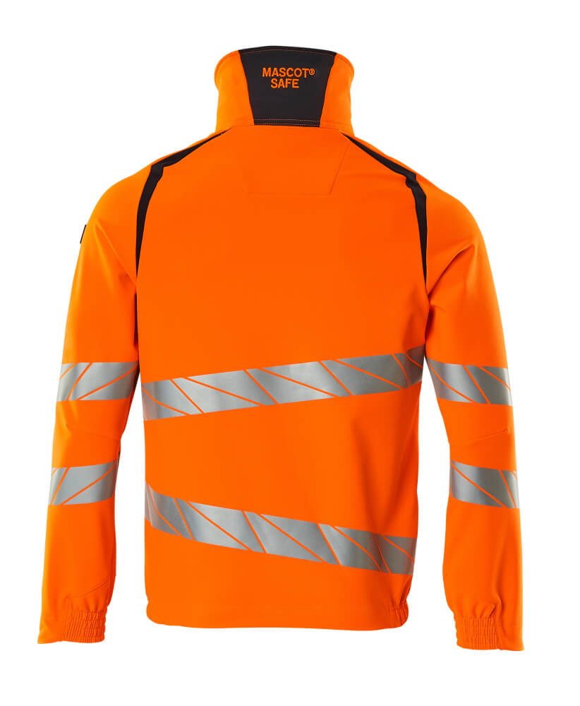 Mascot ACCELERATE SAFE  Jacket 19009 hi-vis orange/dark navy