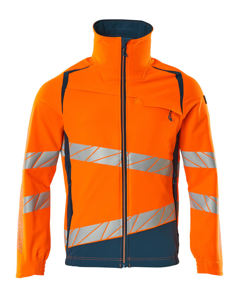 Mascot ACCELERATE SAFE  Jacket 19009 hi-vis orange/dark petroleum