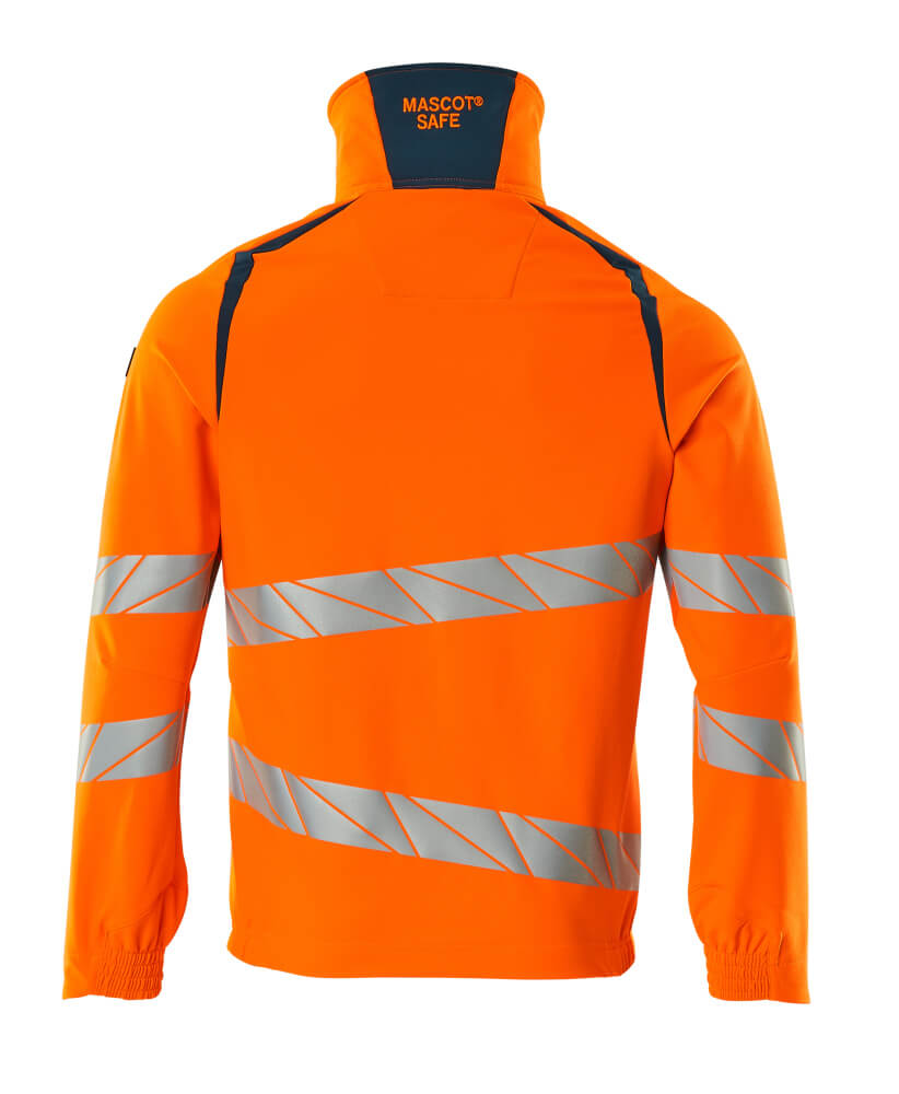 Mascot ACCELERATE SAFE  Jacket 19009 hi-vis orange/dark petroleum