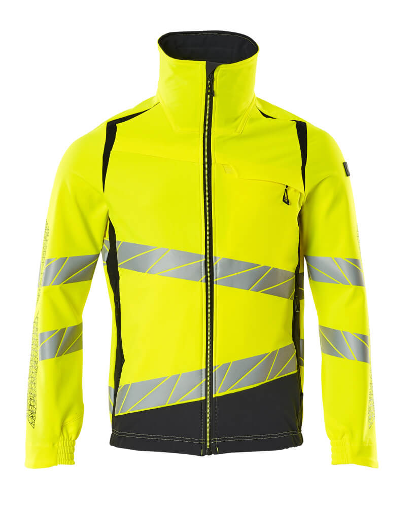 Mascot ACCELERATE SAFE  Jacket 19009 hi-vis yellow/dark navy