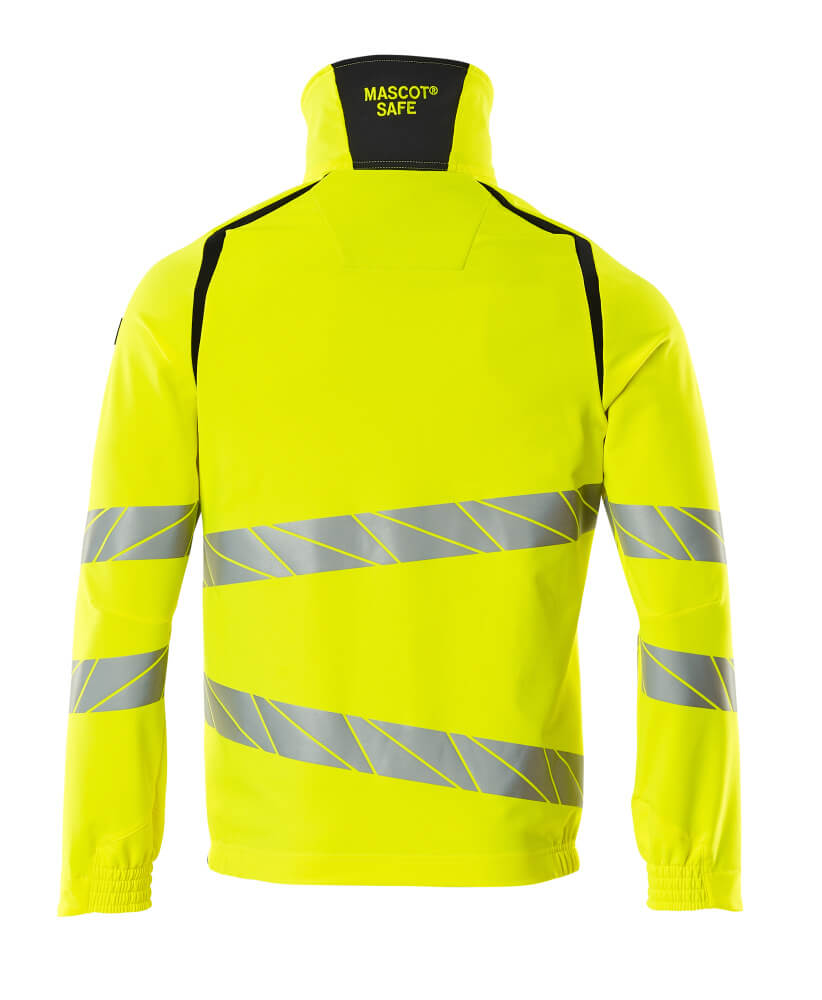 Mascot ACCELERATE SAFE  Jacket 19009 hi-vis yellow/dark navy