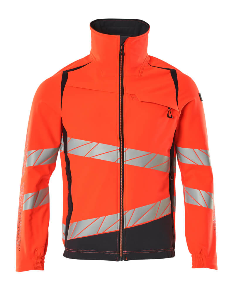 Mascot ACCELERATE SAFE  Jacket 19009 hi-vis red/dark navy