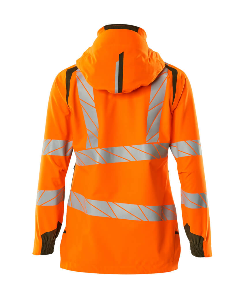 Mascot ACCELERATE SAFE  Outer Shell Jacket 19011 hi-vis orange/moss green