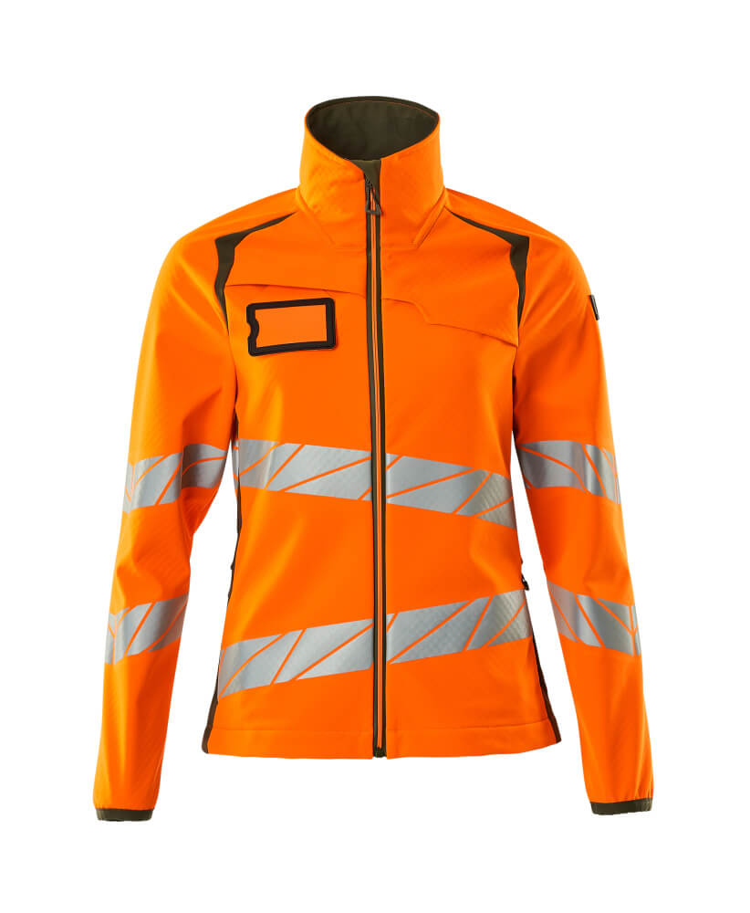 Mascot ACCELERATE SAFE  Softshell Jacket 19012 hi-vis orange/moss green