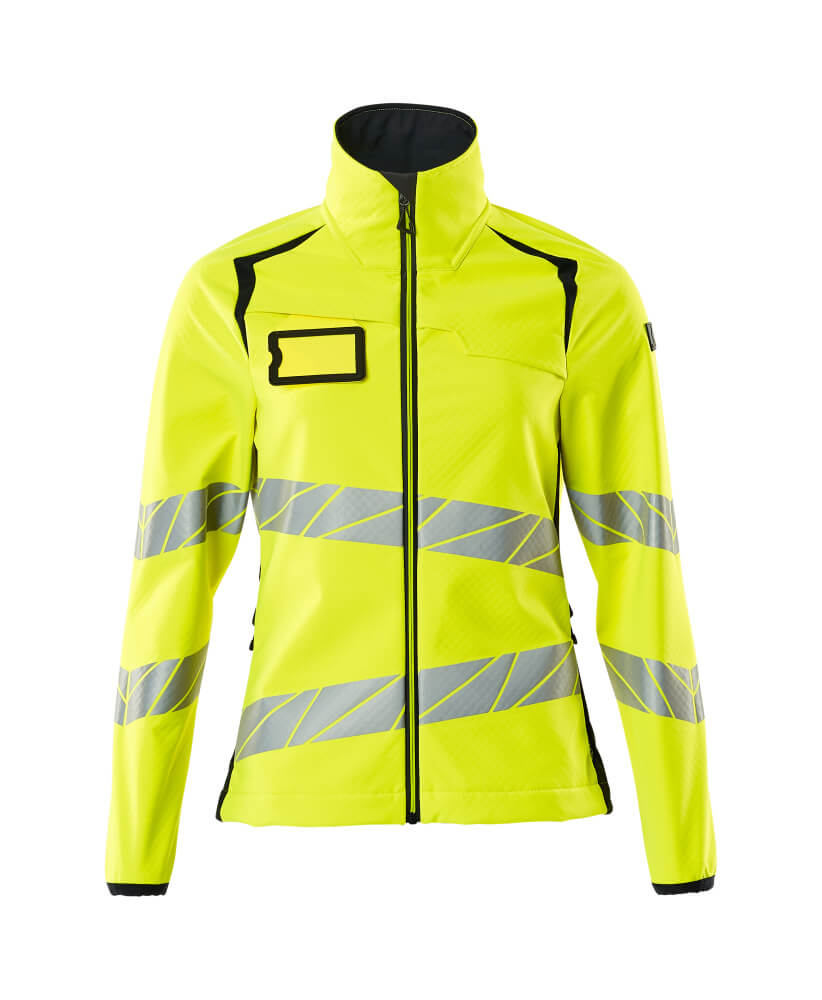 Mascot ACCELERATE SAFE  Softshell Jacket 19012 hi-vis yellow/dark navy