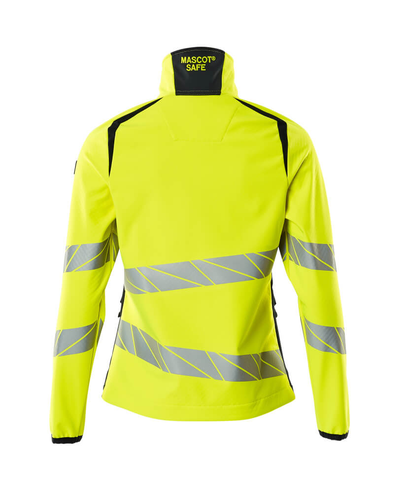 Mascot ACCELERATE SAFE  Softshell Jacket 19012 hi-vis yellow/dark navy