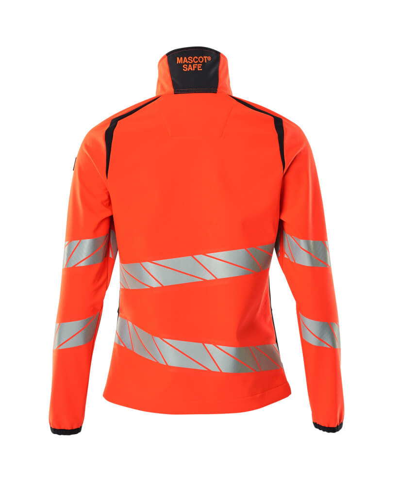 Mascot ACCELERATE SAFE  Softshell Jacket 19012 hi-vis red/dark navy