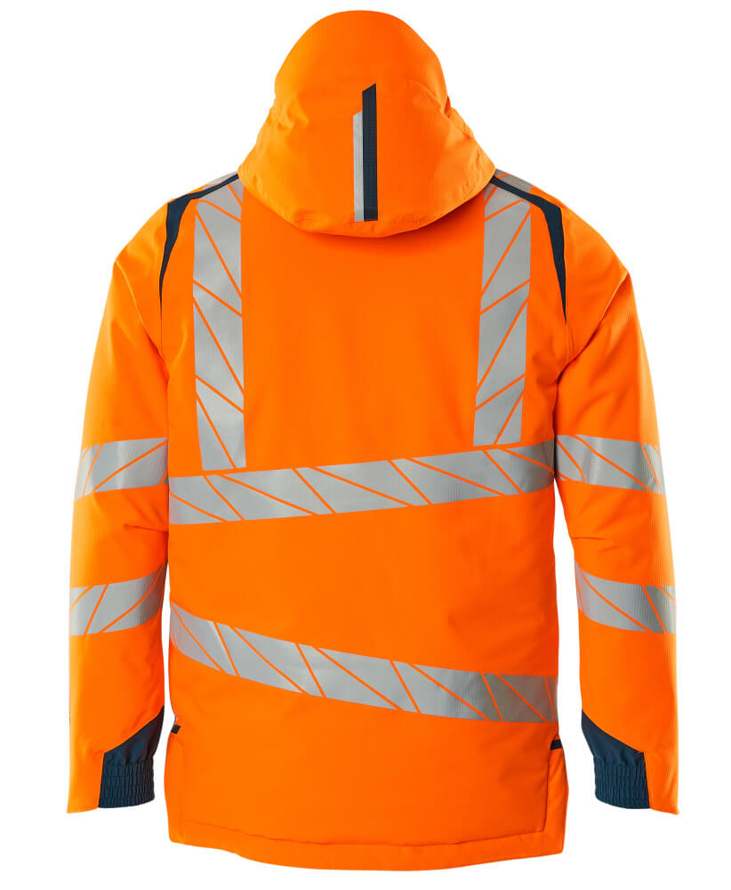 Mascot ACCELERATE SAFE  Winter Jacket 19035 hi-vis orange/dark petroleum