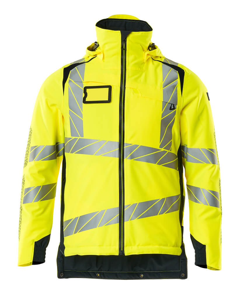 Mascot ACCELERATE SAFE  Winter Jacket 19035 hi-vis yellow/dark navy