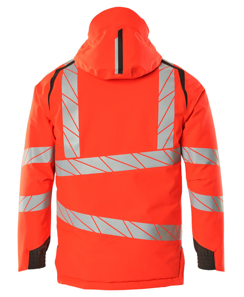 Mascot ACCELERATE SAFE  Winter Jacket 19035 hi-vis red/dark anthracite