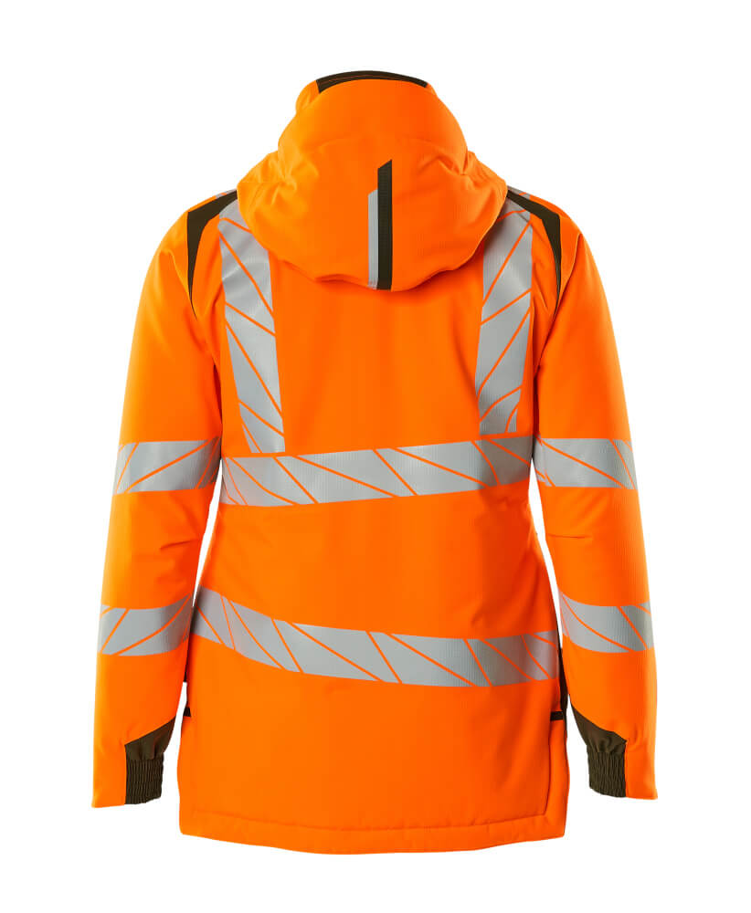 Mascot ACCELERATE SAFE  Winter Jacket 19045 hi-vis orange/moss green