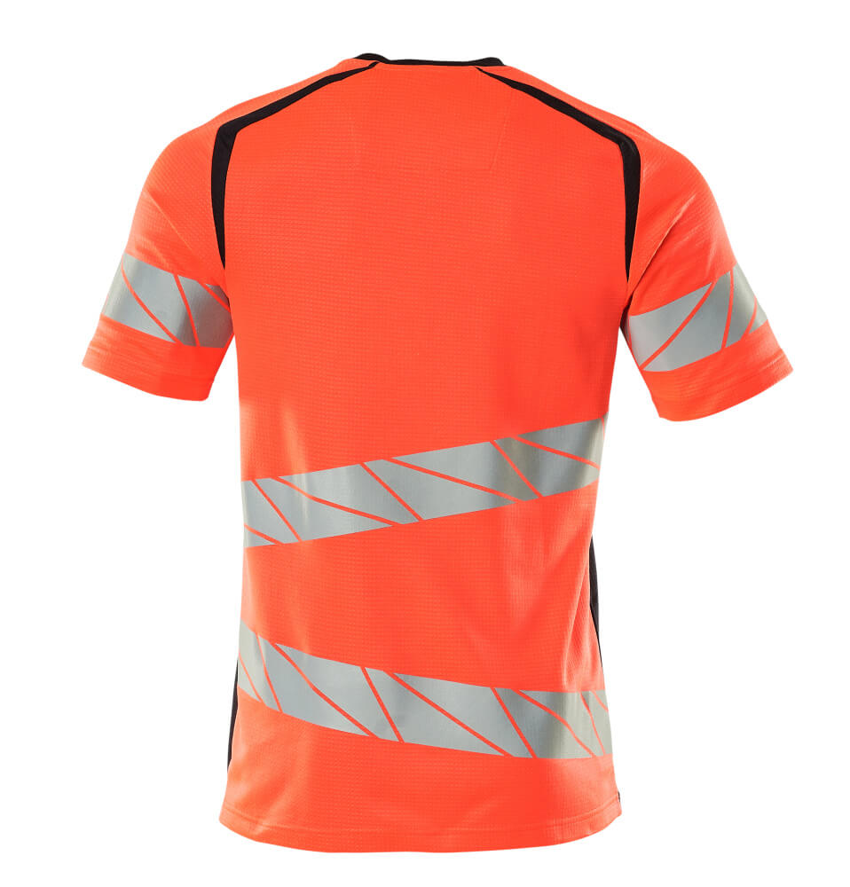 Mascot ACCELERATE SAFE  T-shirt 19082 hi-vis red/dark navy