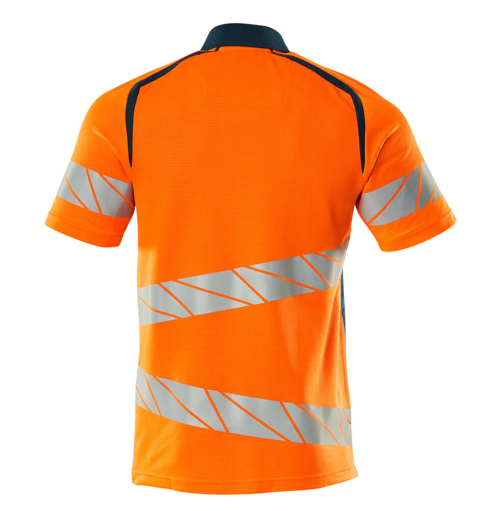 Mascot ACCELERATE SAFE  Polo shirt 19083 hi-vis orange/dark petroleum