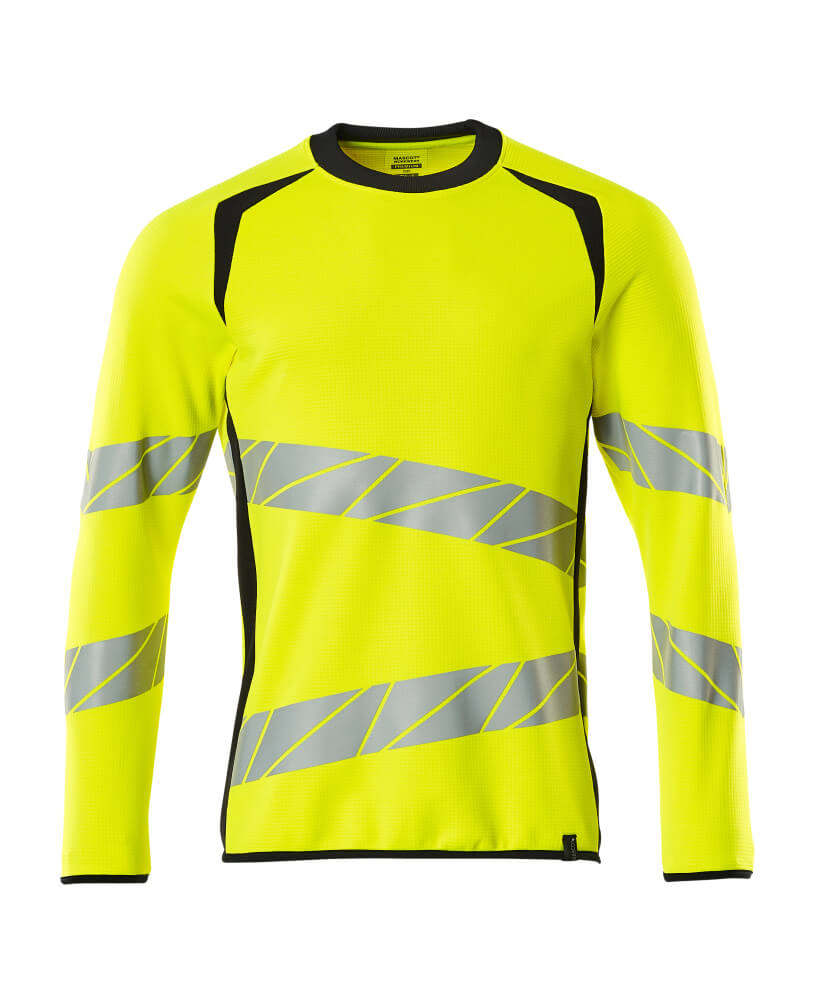 Mascot ACCELERATE SAFE  Sweatshirt 19084 hi-vis yellow/dark navy