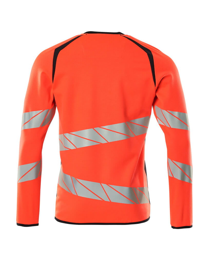 Mascot ACCELERATE SAFE  Sweatshirt 19084 hi-vis red/dark navy