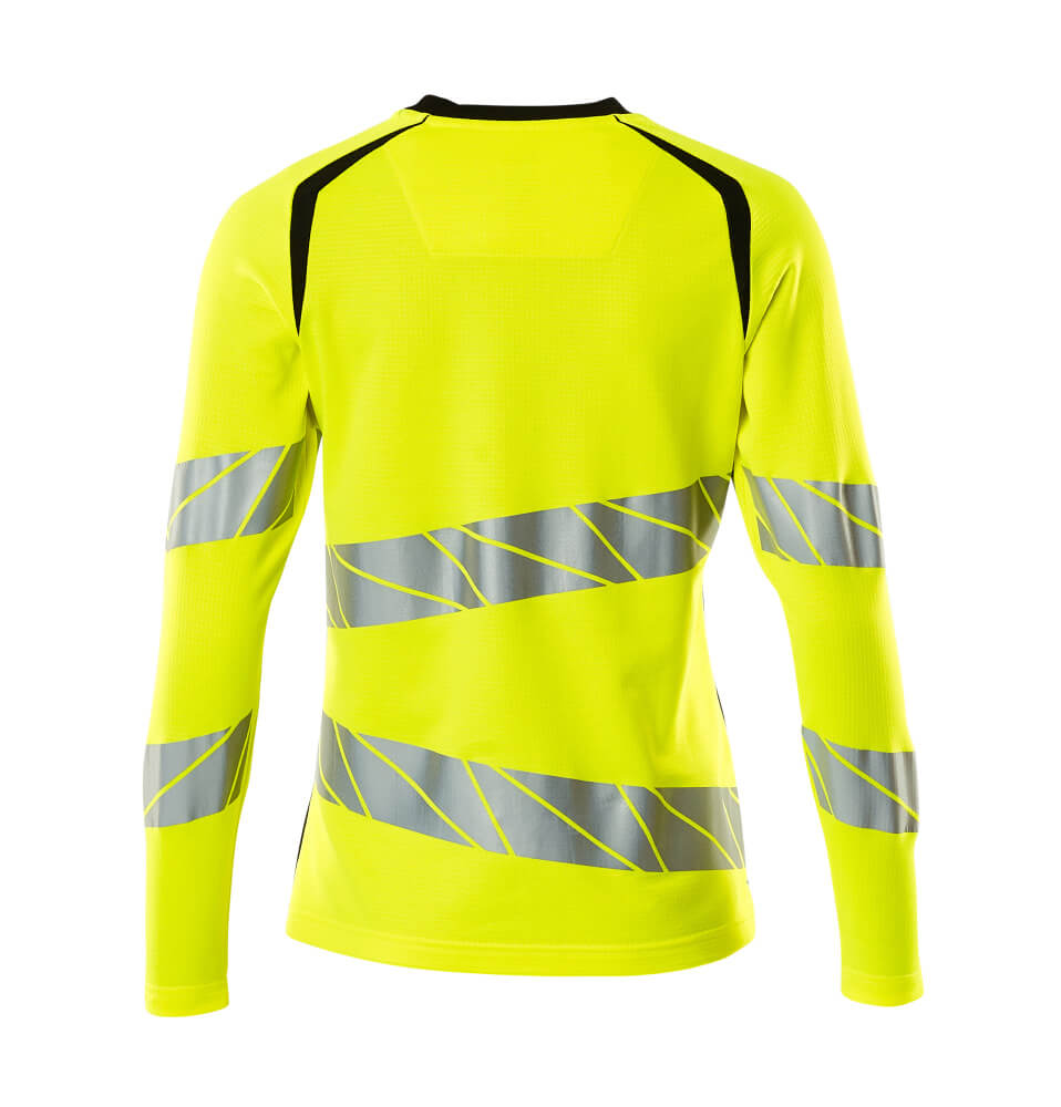 Mascot ACCELERATE SAFE  T-shirt, long-sleeved 19091 hi-vis yellow/black