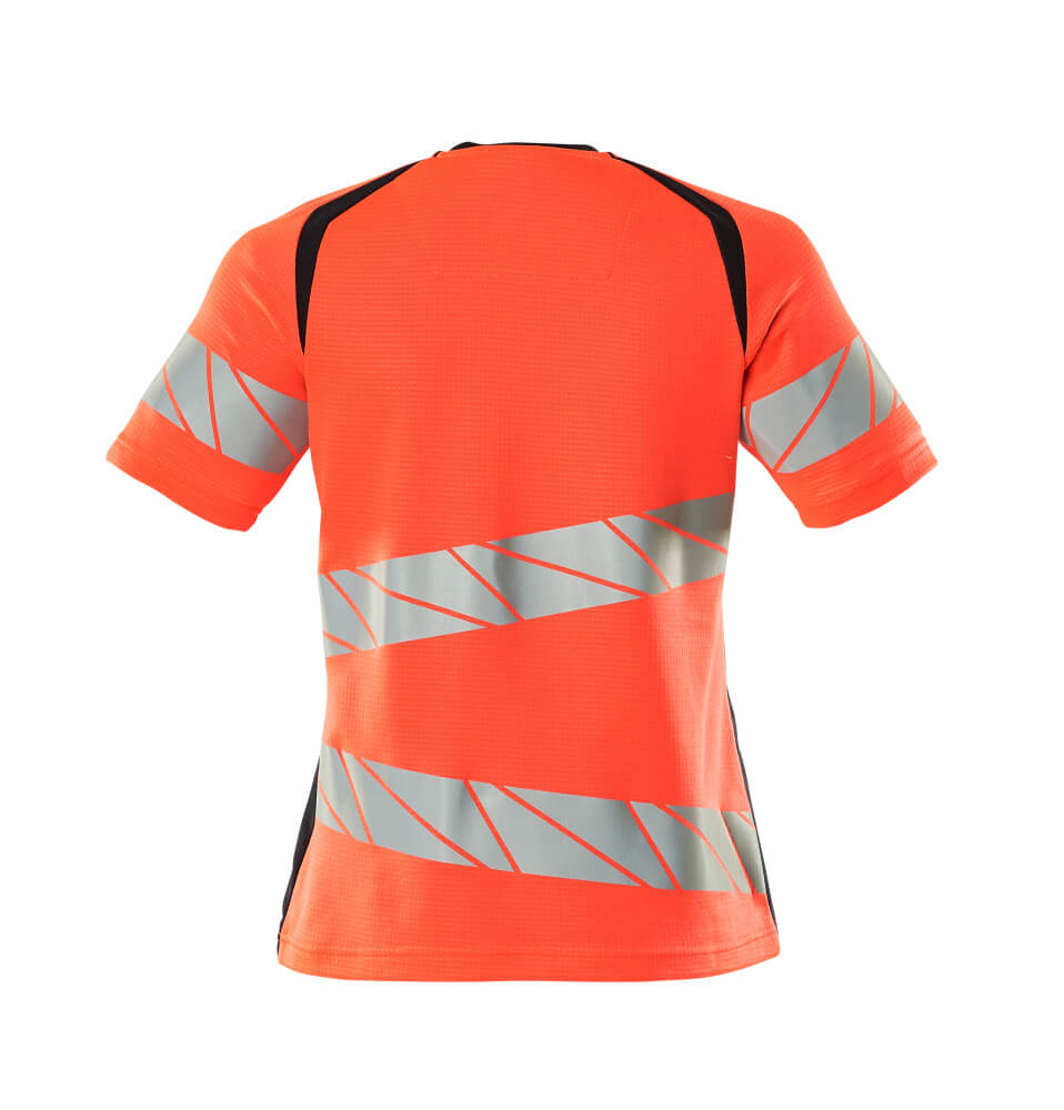 Mascot ACCELERATE SAFE  T-shirt 19092 hi-vis red/dark navy