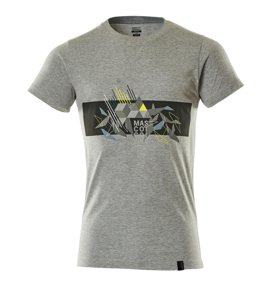 Mascot ACCELERATE SAFE  T-shirt 19182 grey-flecked/hi-vis yellow