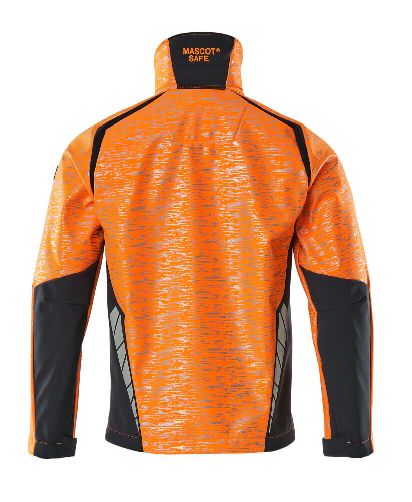 Mascot ACCELERATE SAFE  Softshell Jacket 19202 hi-vis orange/dark navy