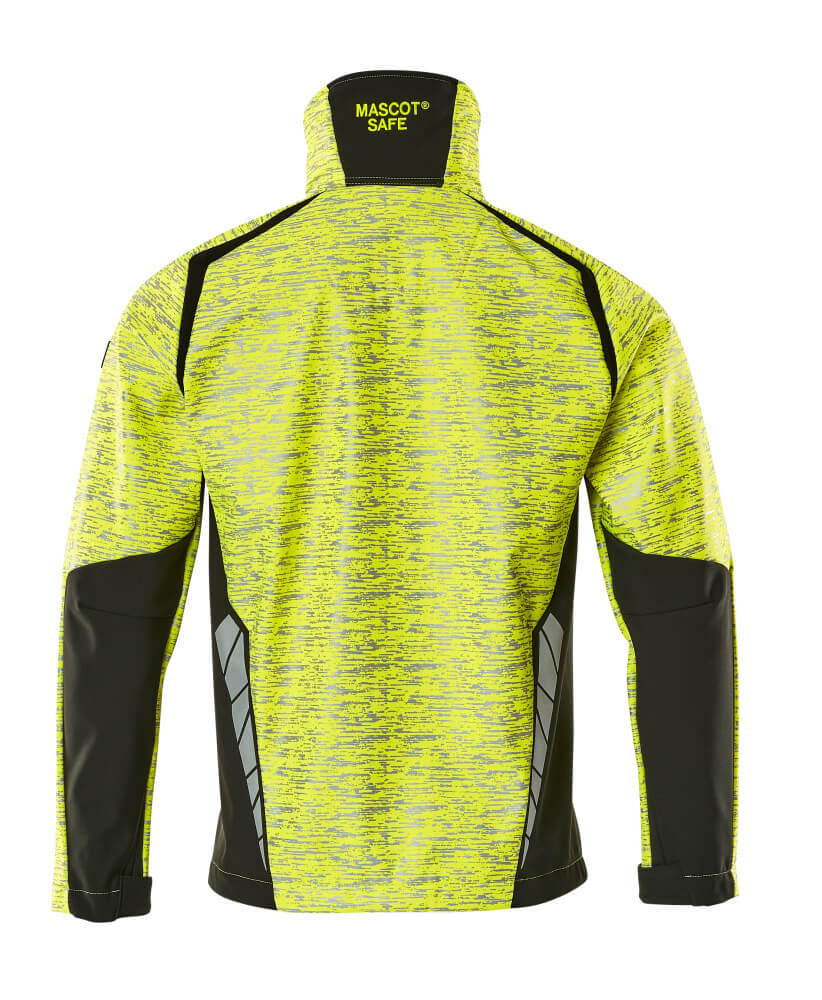 Mascot ACCELERATE SAFE  Softshell Jacket 19202 hi-vis yellow/black