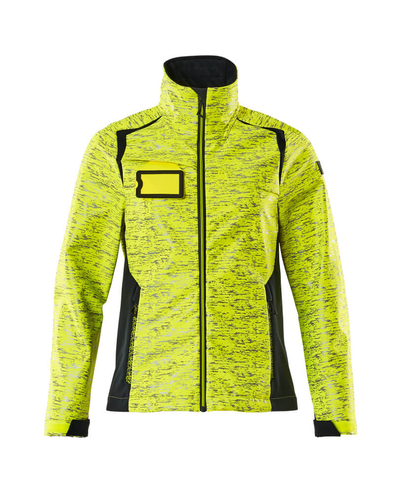 Mascot ACCELERATE SAFE  Softshell Jacket 19212 hi-vis yellow/dark navy