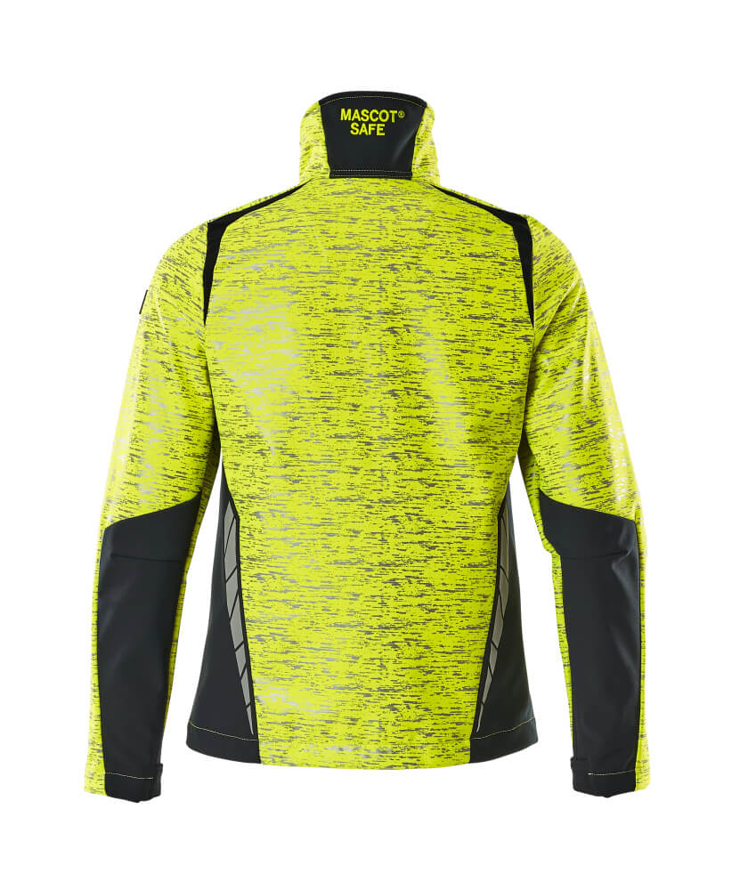 Mascot ACCELERATE SAFE  Softshell Jacket 19212 hi-vis yellow/dark navy