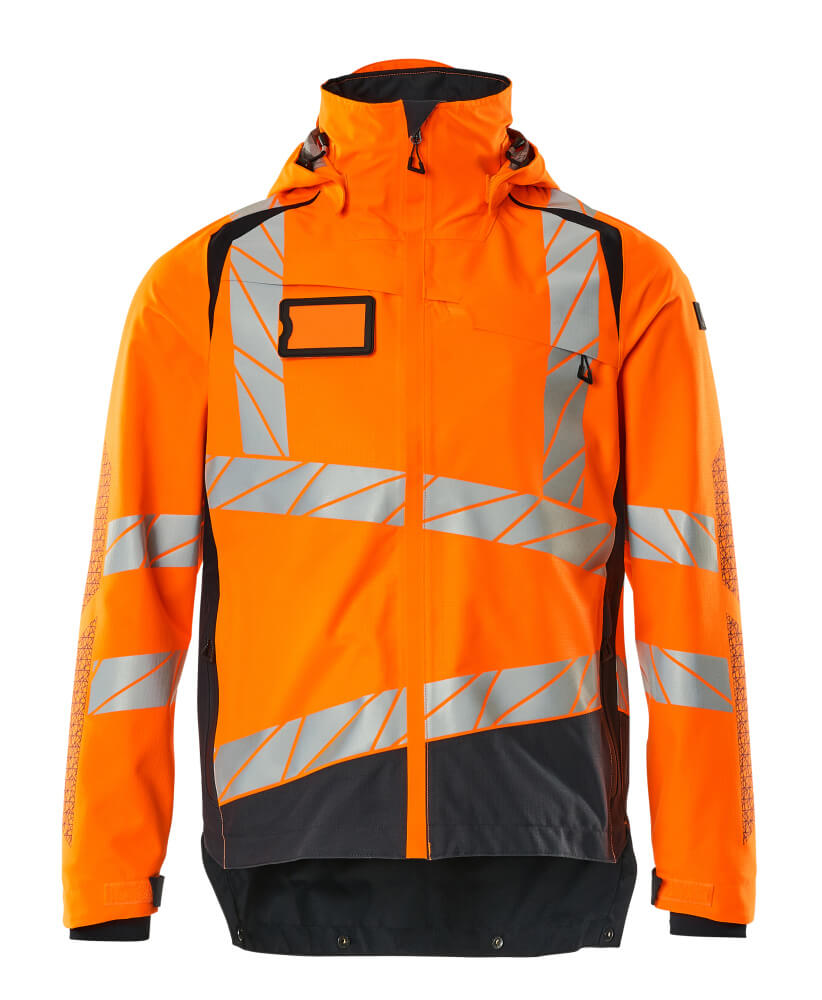 Mascot ACCELERATE SAFE  Outer Shell Jacket 19301 hi-vis orange/dark navy