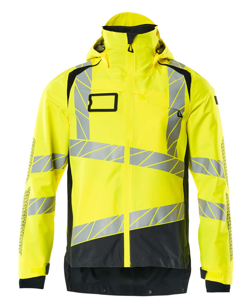 Mascot ACCELERATE SAFE  Outer Shell Jacket 19301 hi-vis yellow/dark navy