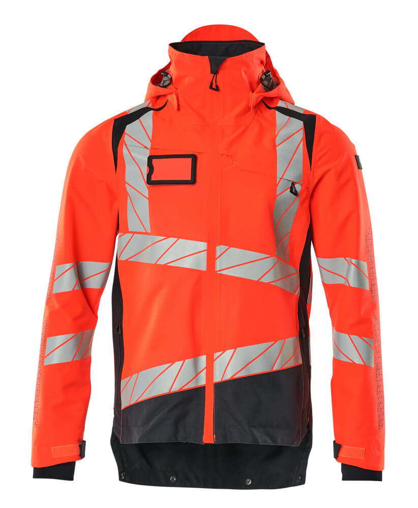 Mascot ACCELERATE SAFE  Outer Shell Jacket 19301 hi-vis red/dark navy